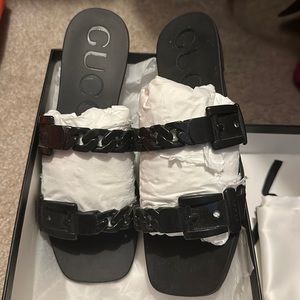 Gucci Women Jelly Sandal Like New - Size 37.5